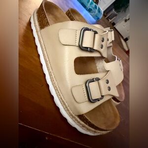 Time and Tru Tan Espadrille Sandals